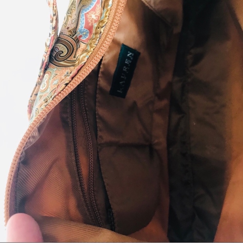 Ralph Lauren paisley shoulder bag - Picture 8 of 12